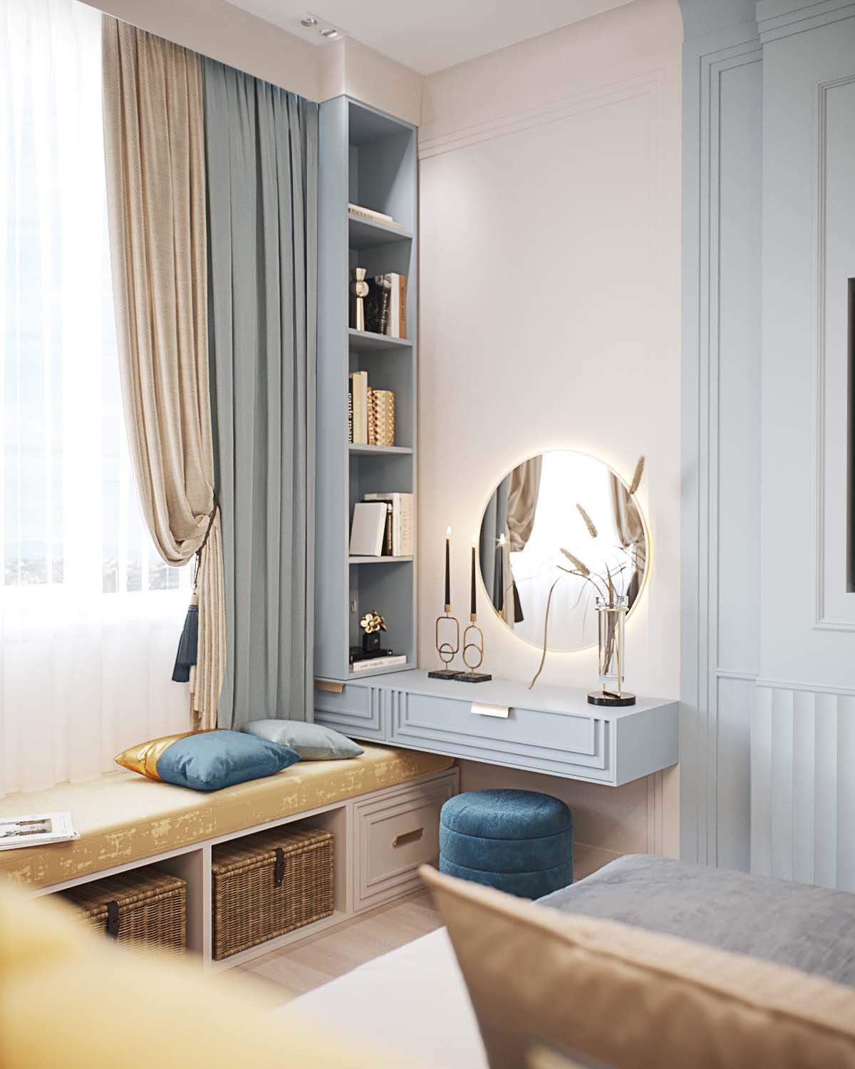 Дизайн проект квартиры в ЖК "Headliner"