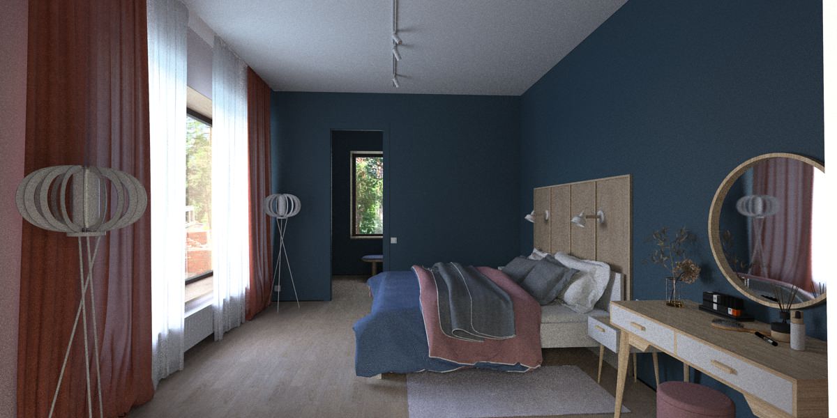 Дом с современным интерьером из недостроя