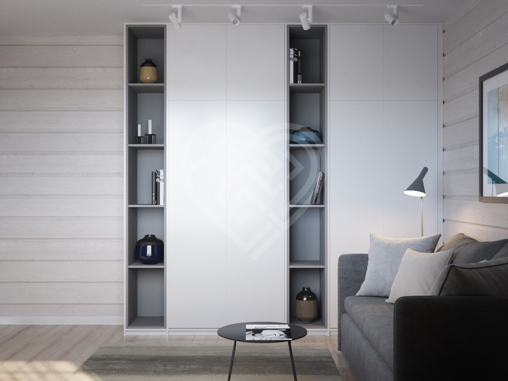 Дизайн интерьера дома из клеёного бруса в Подмосковье