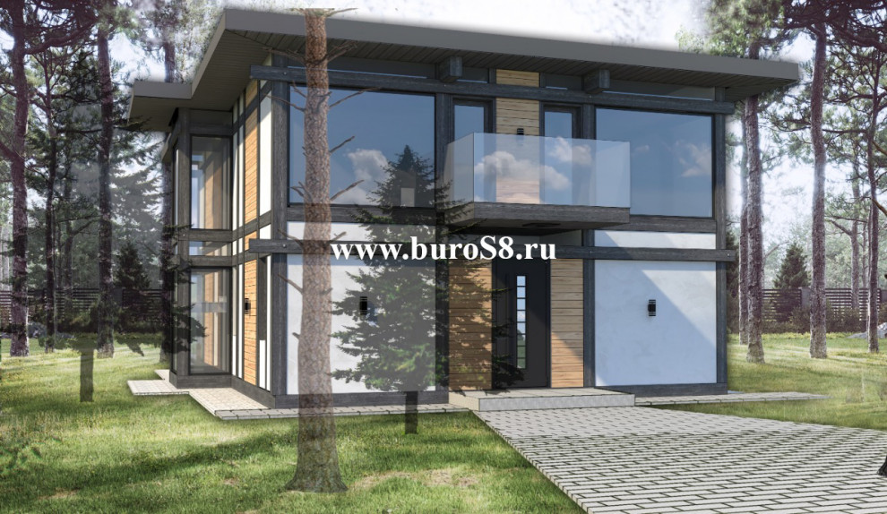 Обложка проекта: Красногорский район. Частный дом - 250 кв.м