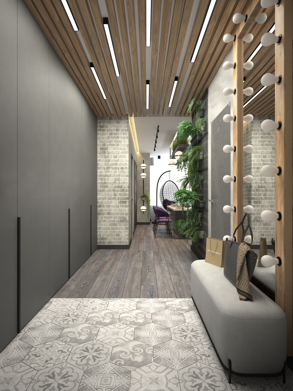 Обложка проекта: Квартира в ЖК Правобережный в стиле LOFT