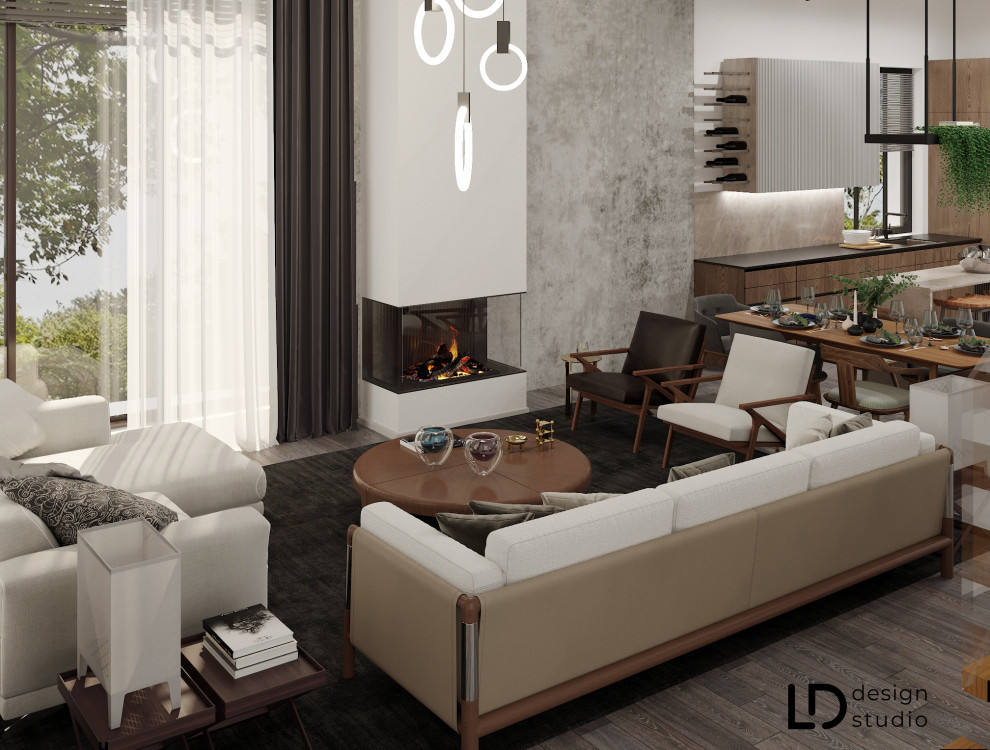 Кухня-гостиная