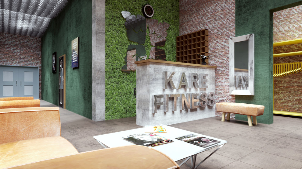 Концепция фитнес клуба на 450 м2