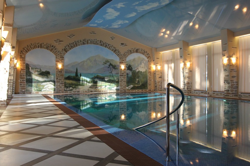 Роспись стен в интерьере