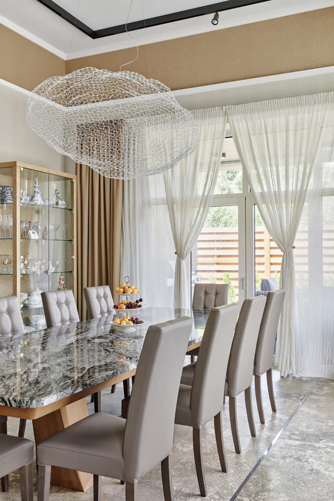 Интерьер жилого дома в современном стиле