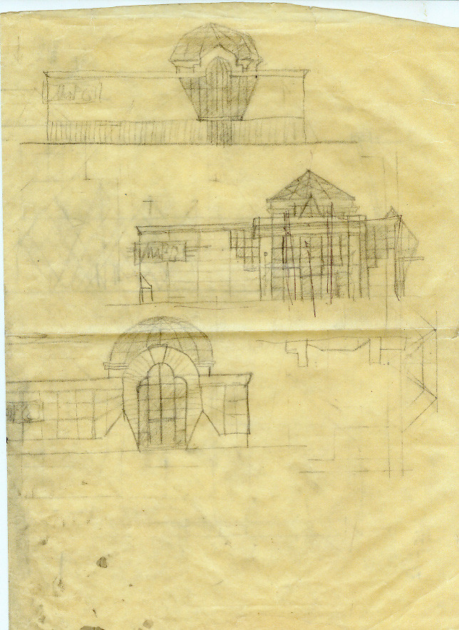 Размышление с карандашом - проекты общественных зданий