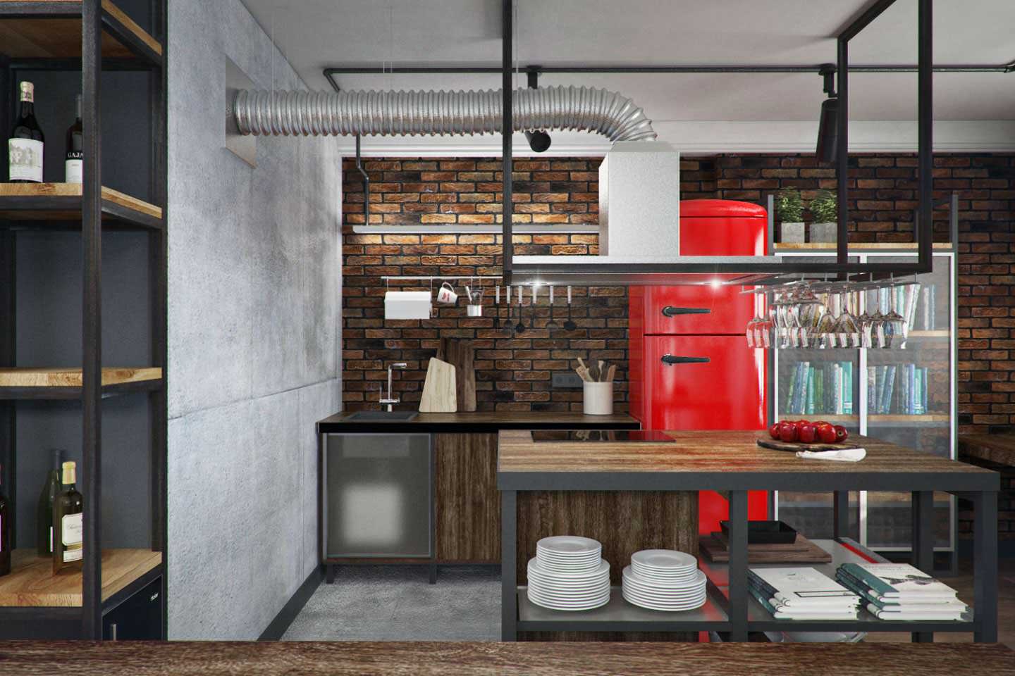 Интерьер квартиры в жилом комплексе «Александровский квартал»