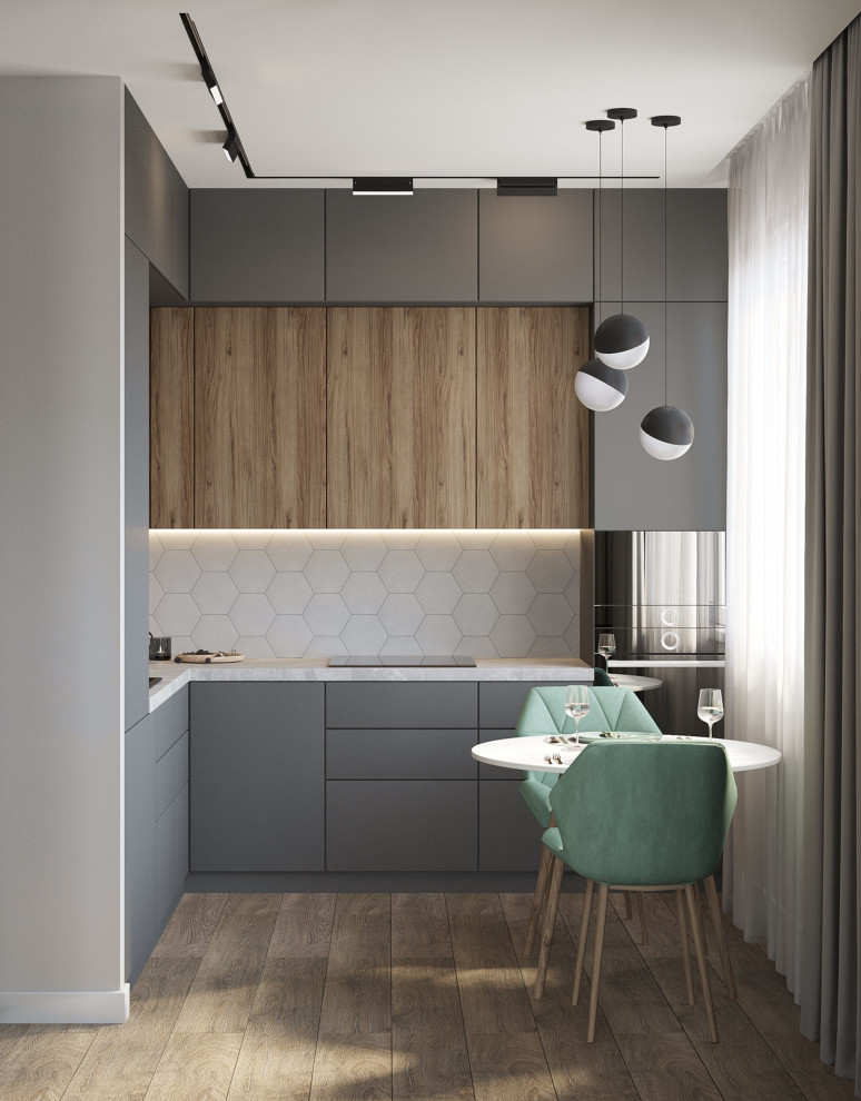 Дизайн-проект однокомнатной квартиры в современном стиле