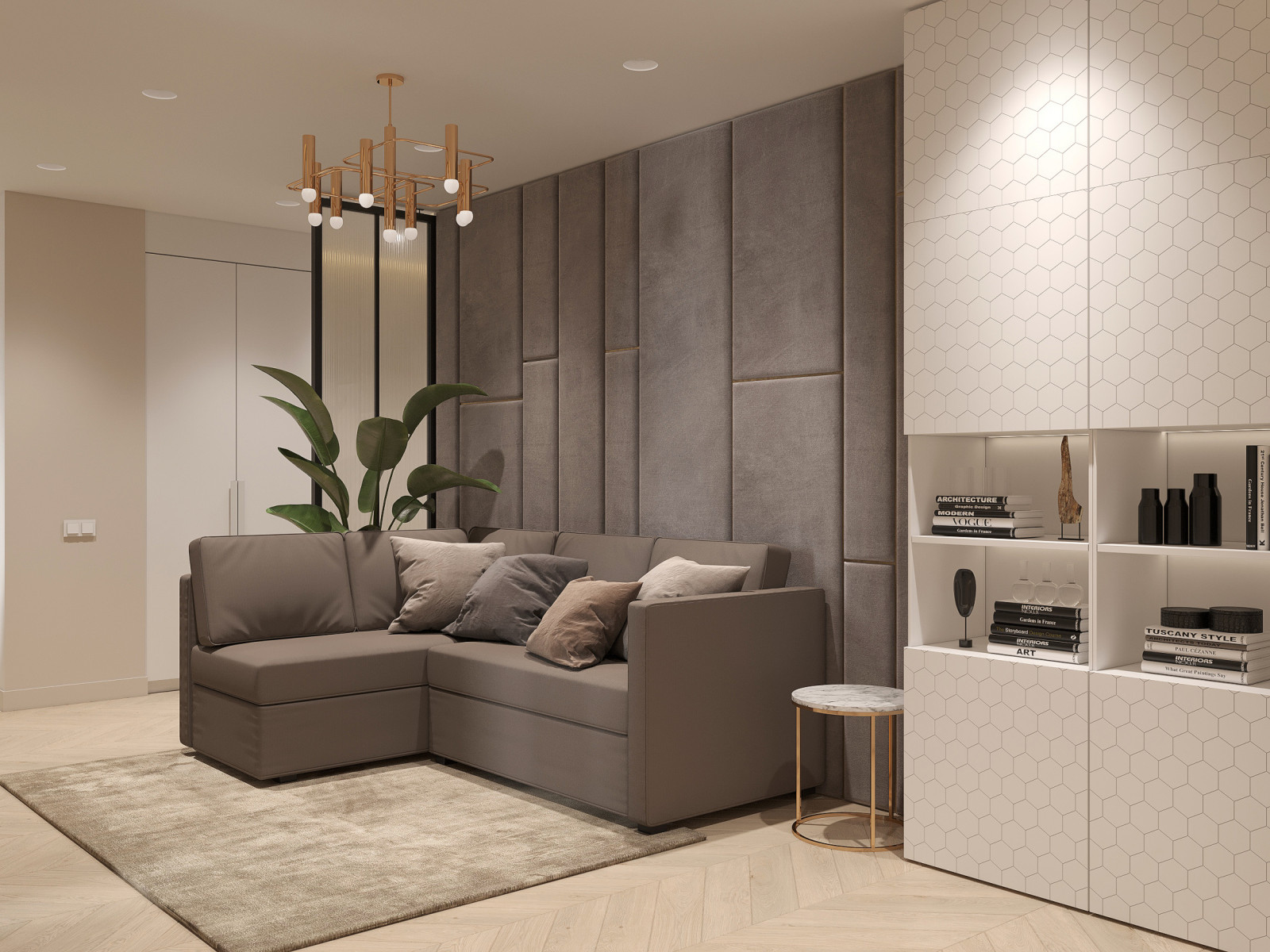 3-х комнатная квартира для семьи с двумя детьми и кабинетом