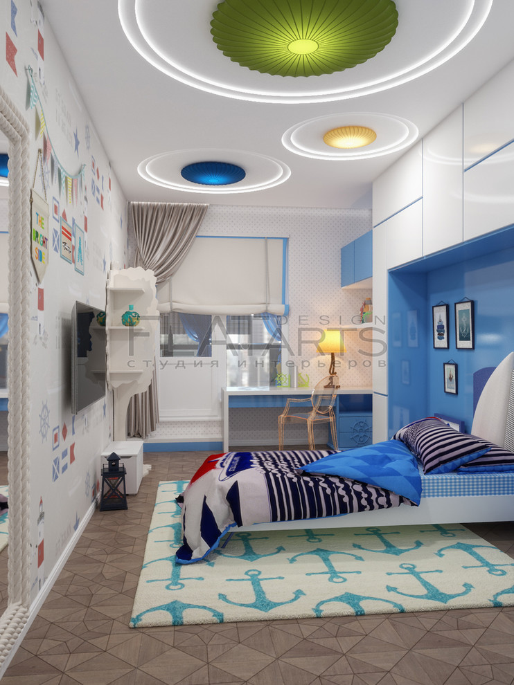 Арт-деко. Дизайн 4-ной квартиры 188кв.м