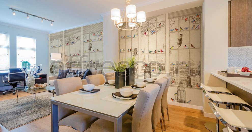 Фрески и фотообои в интерьере