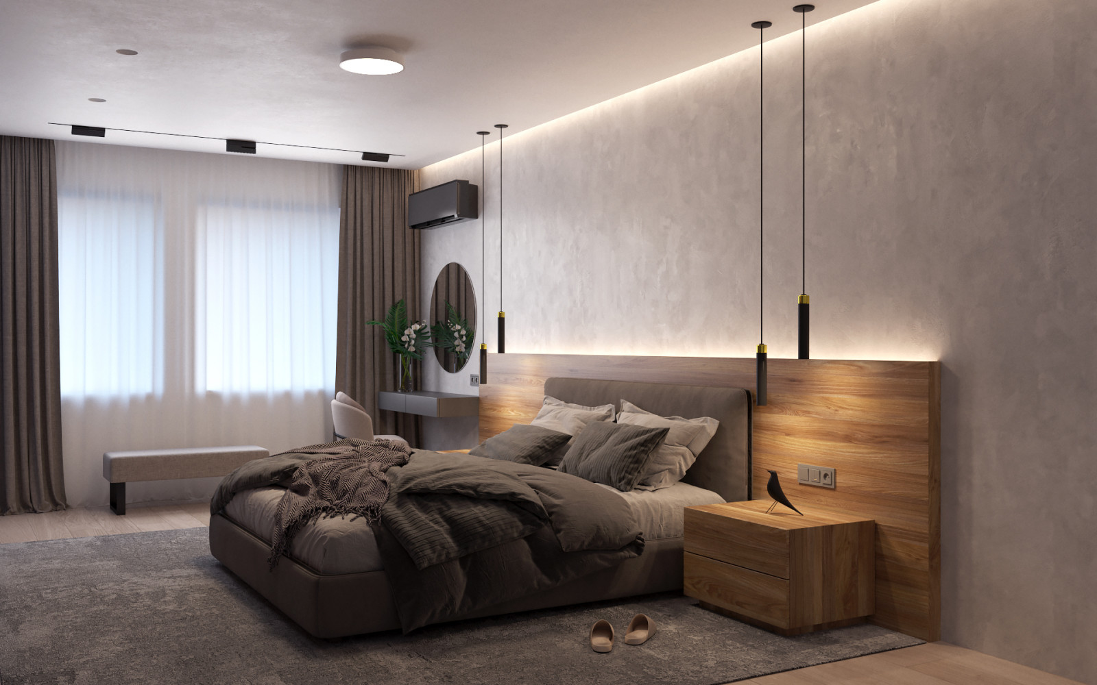 Дизайн проект квартиры в ЖК "Феникс" 140 кв.м.