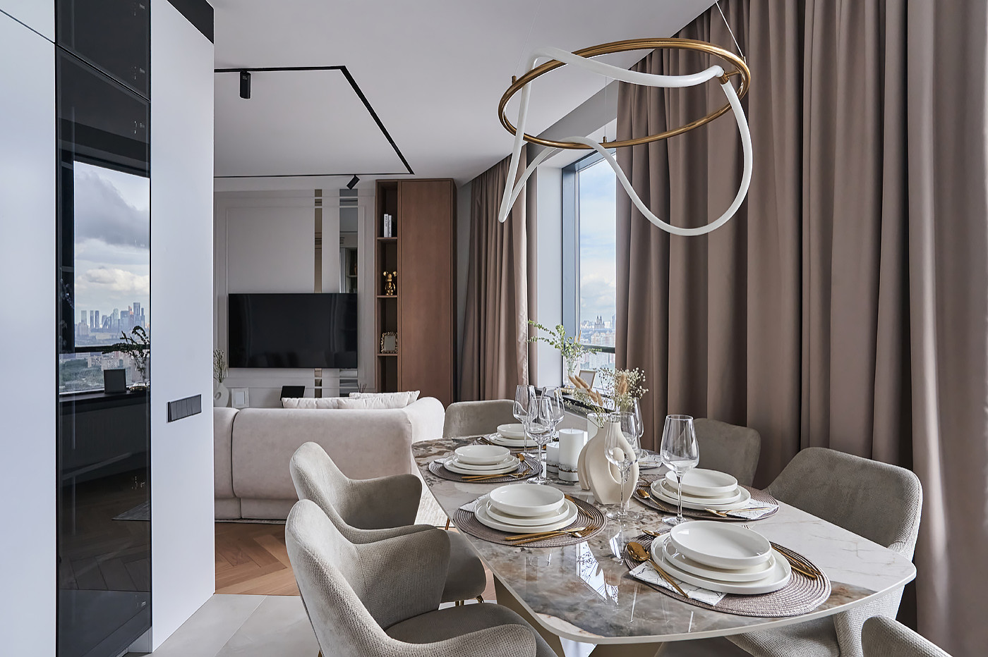 Евро 4к квартира 105 кв/м в ЖК «Крылья»