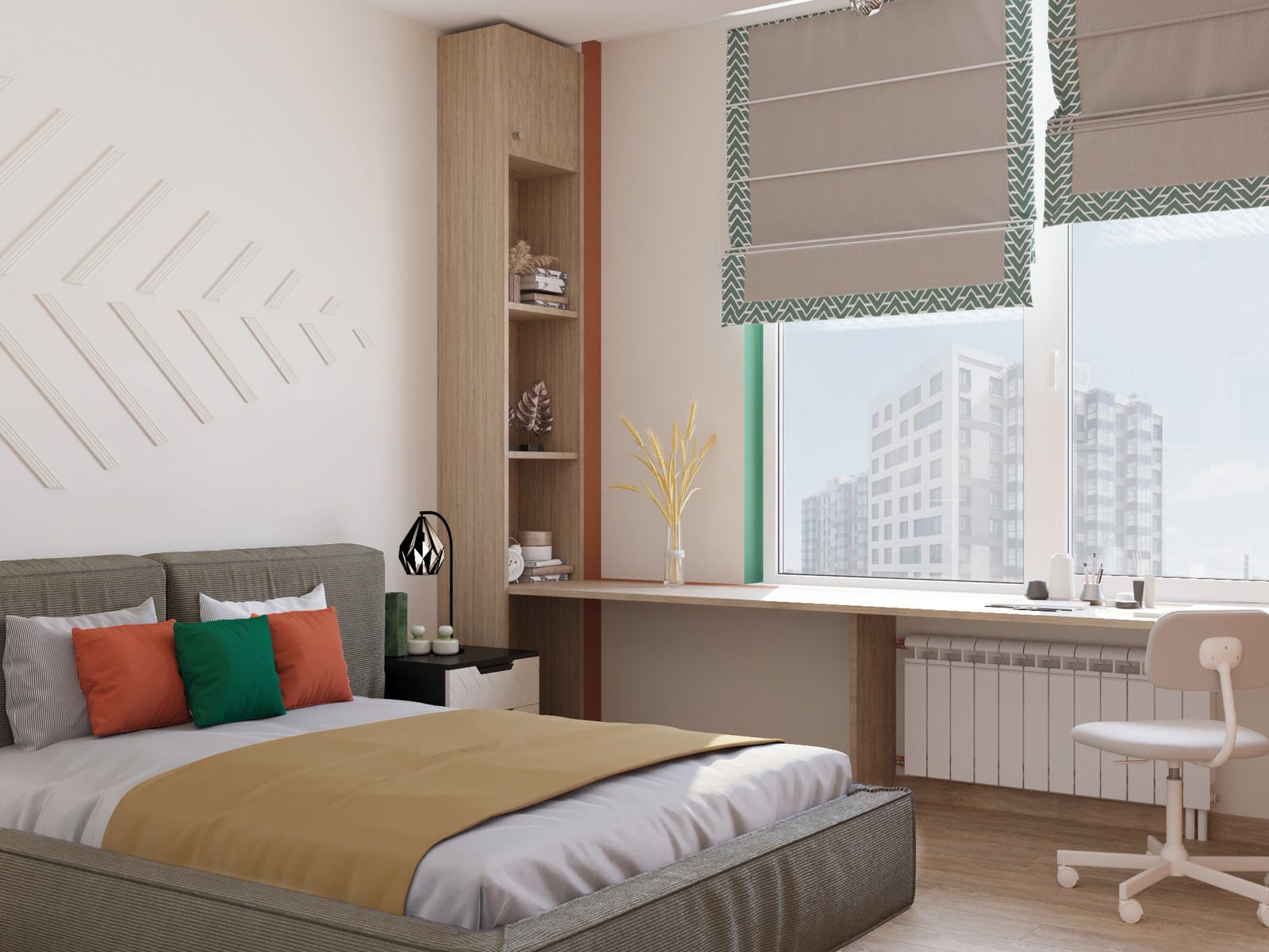 Трехкомнатная квартира в апарт-отеле