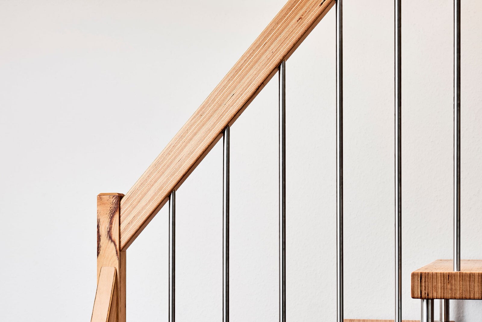 консольная лестница из BauBuche