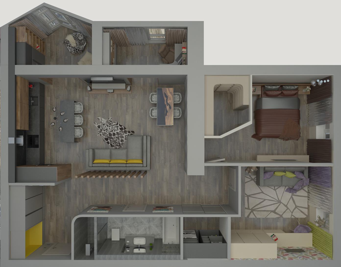 3х-комнатная ЖК Besthouse г.Днепр