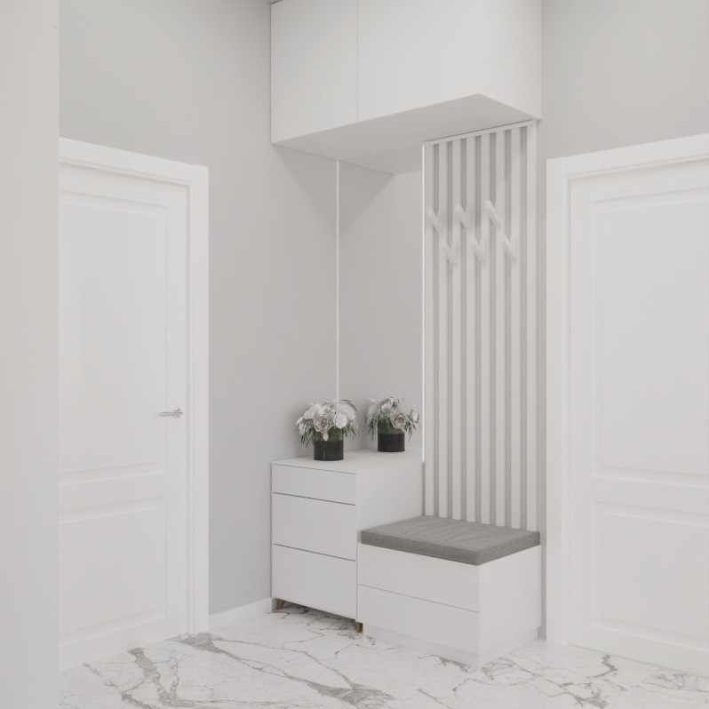 Обложка проекта: ЖК «Ривер парк», 55 кв м