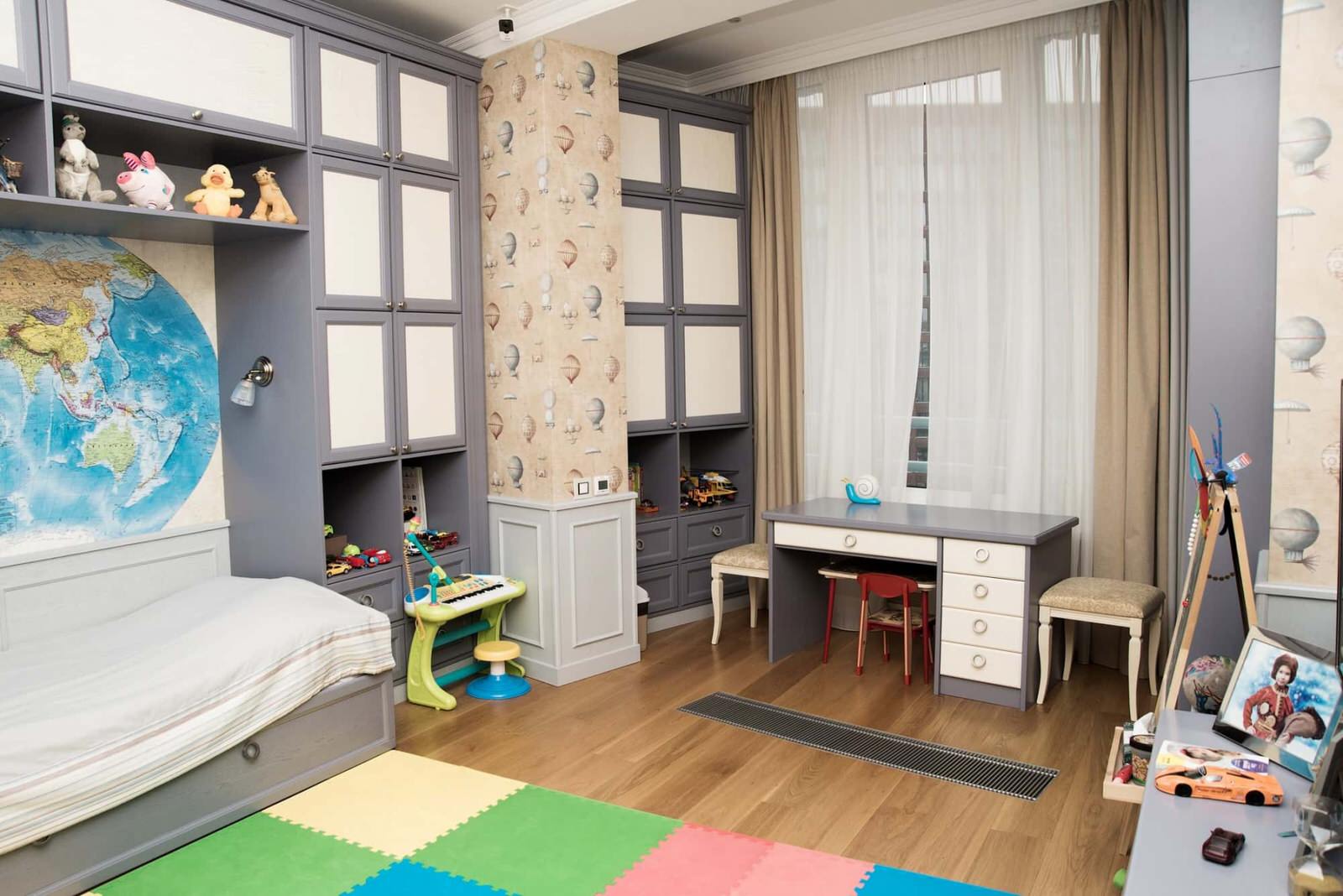 Дизайнерский ремонт в пятикомнатной квартиры 149 м2