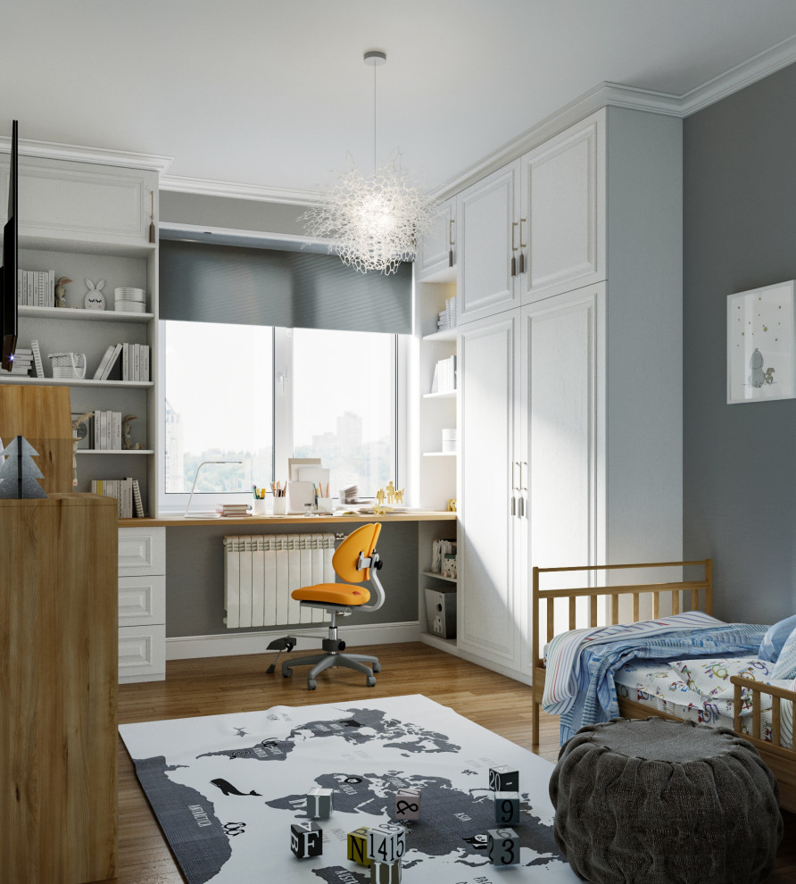 Дизайн интерьера 3-х комнатной квартиры в ЖК Берёзовая Роща