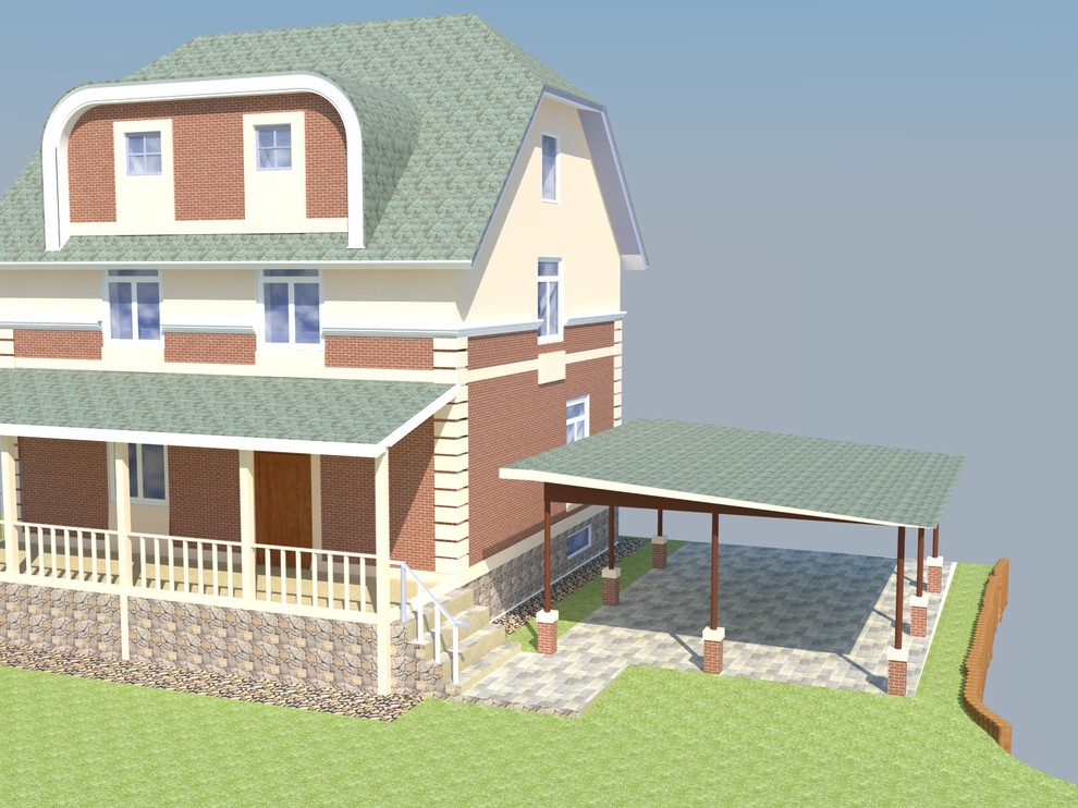 Проект административных зданий коттеджного поселка