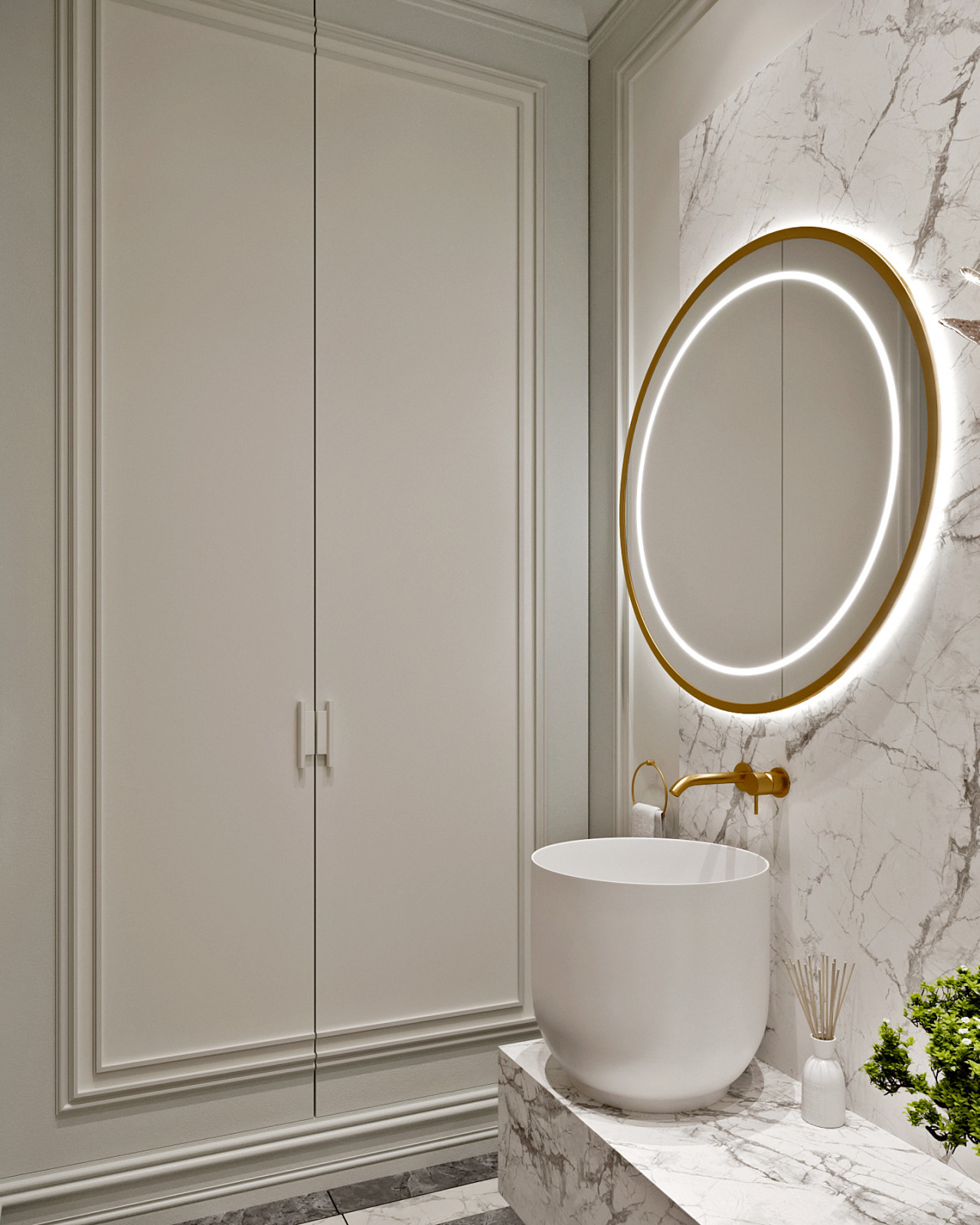 проект квартиры 250м2