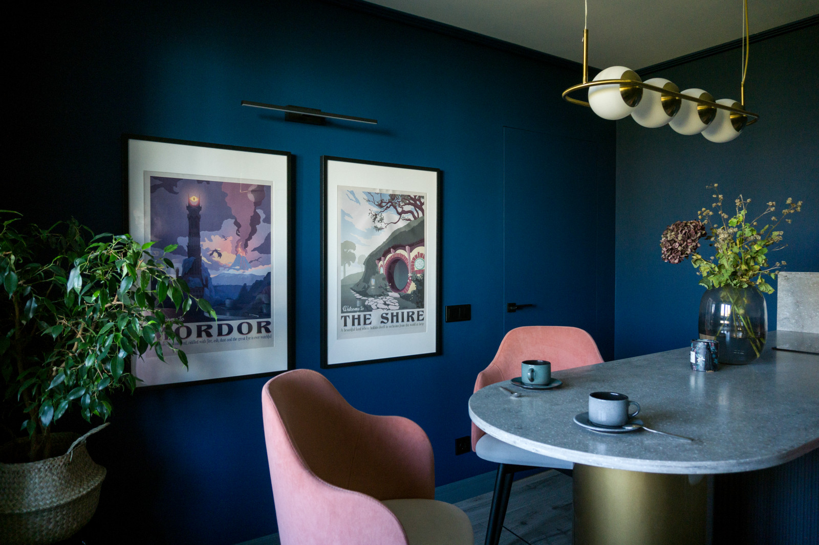 Синяя кухня в Перми