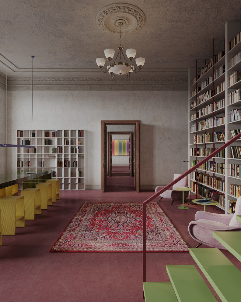 Обложка проекта: Библиотека Музея декоративного искусства