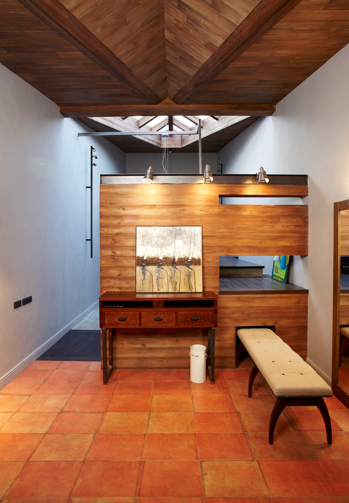 Дом на склоне