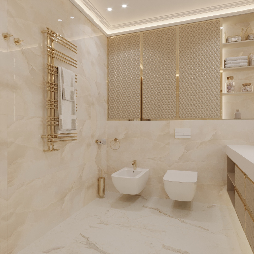 ДИЗАЙН ИНТЕРЬЕРА КВАРТИРЫ В ЖК ЛИЦА, 125 КВ.М.