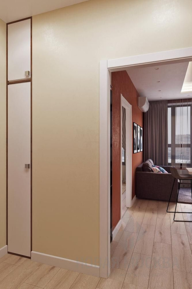 Дизайн-проект однокомнатной квартиры 37.10 кв.м. в ЖК «Водный»