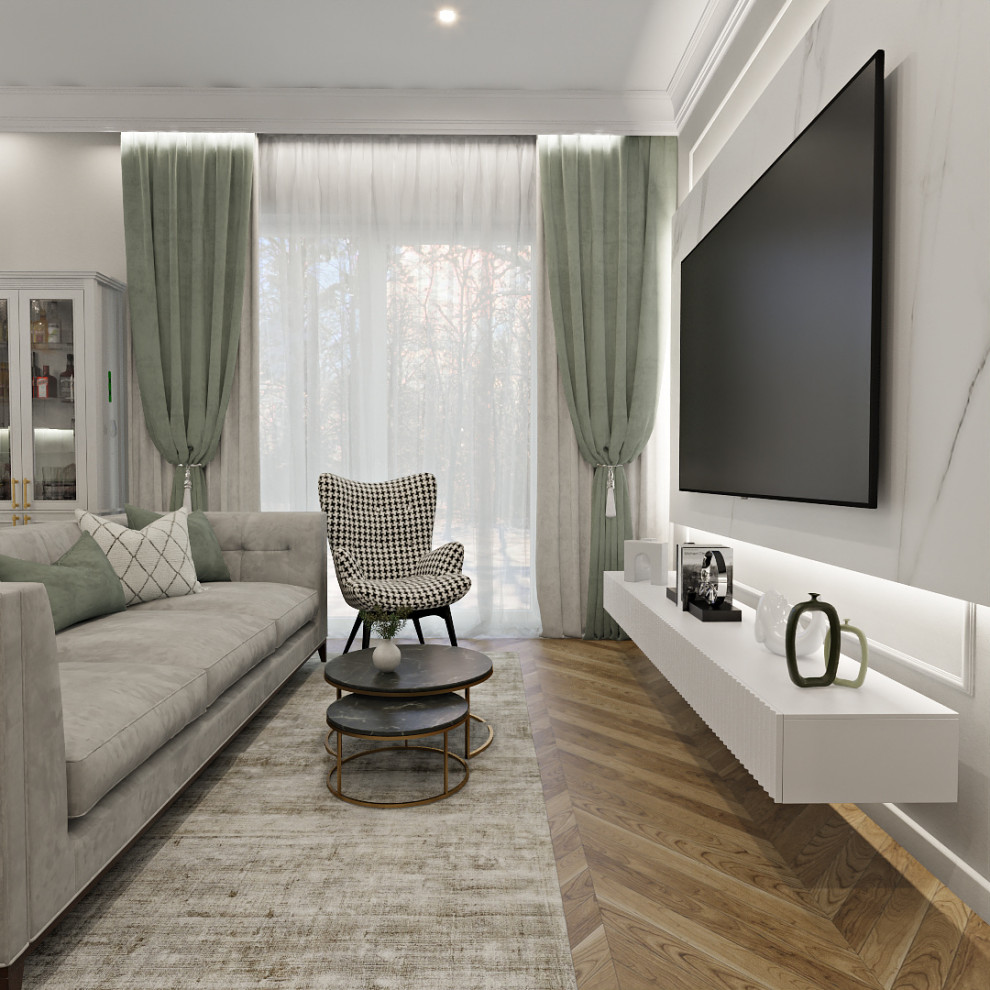 Дом по мотивам неоклассики