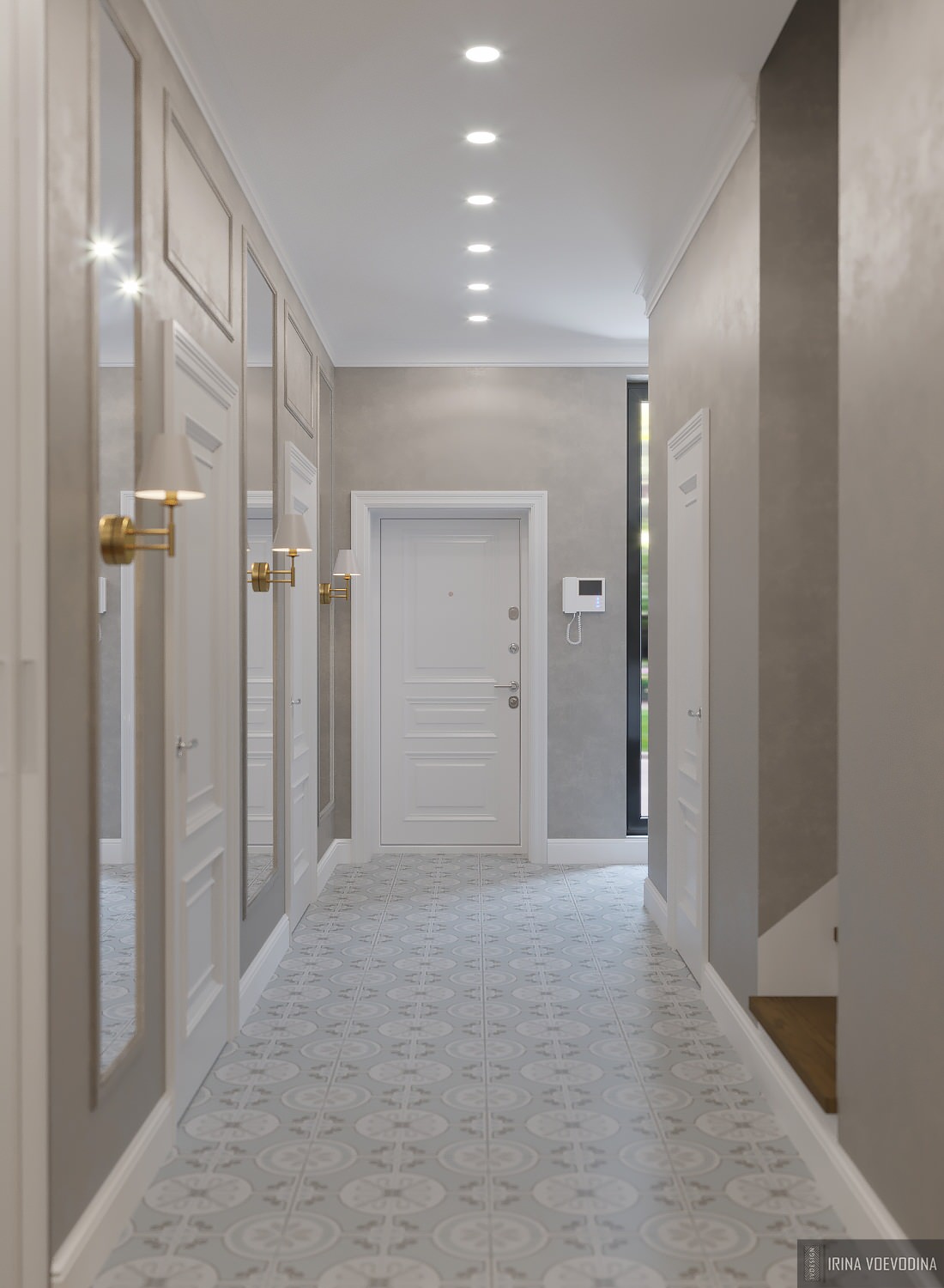 Обложка проекта: Блок секция у моря для семейной пары