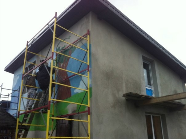 Роспись стен