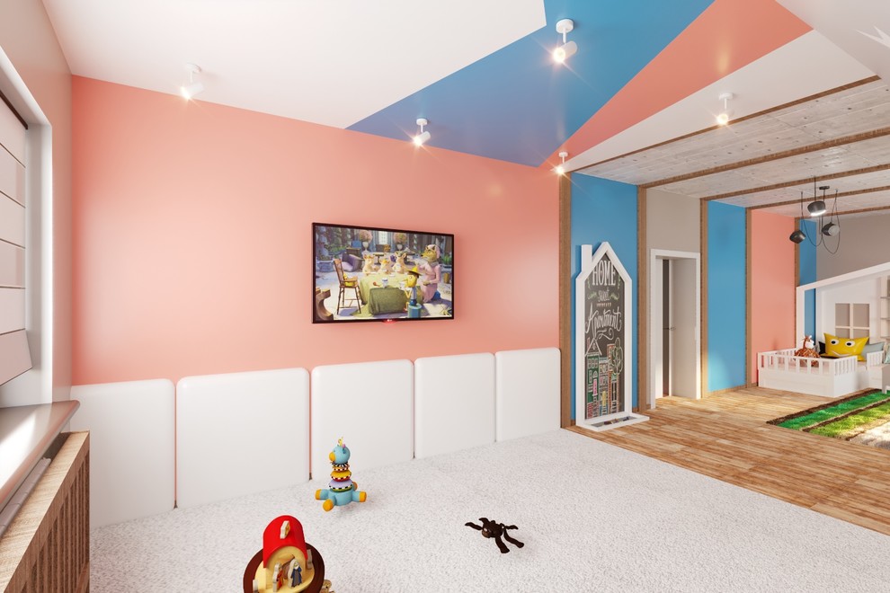 Загородный дом в современном лофте