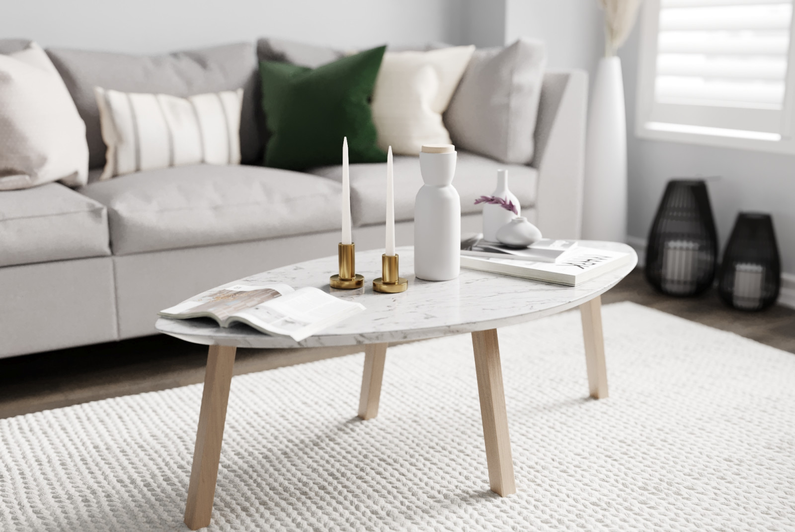 Кухня-гостиная в Современном стиле.