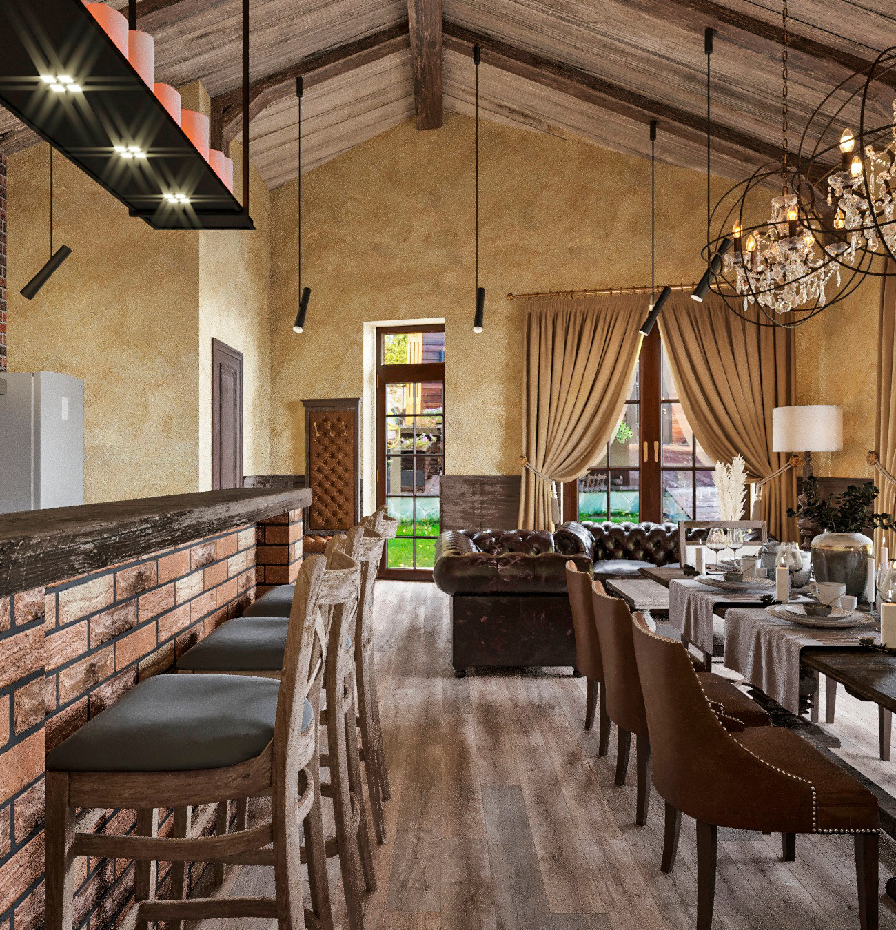 Мангальный домик в "Конаково Ривер Клаб"