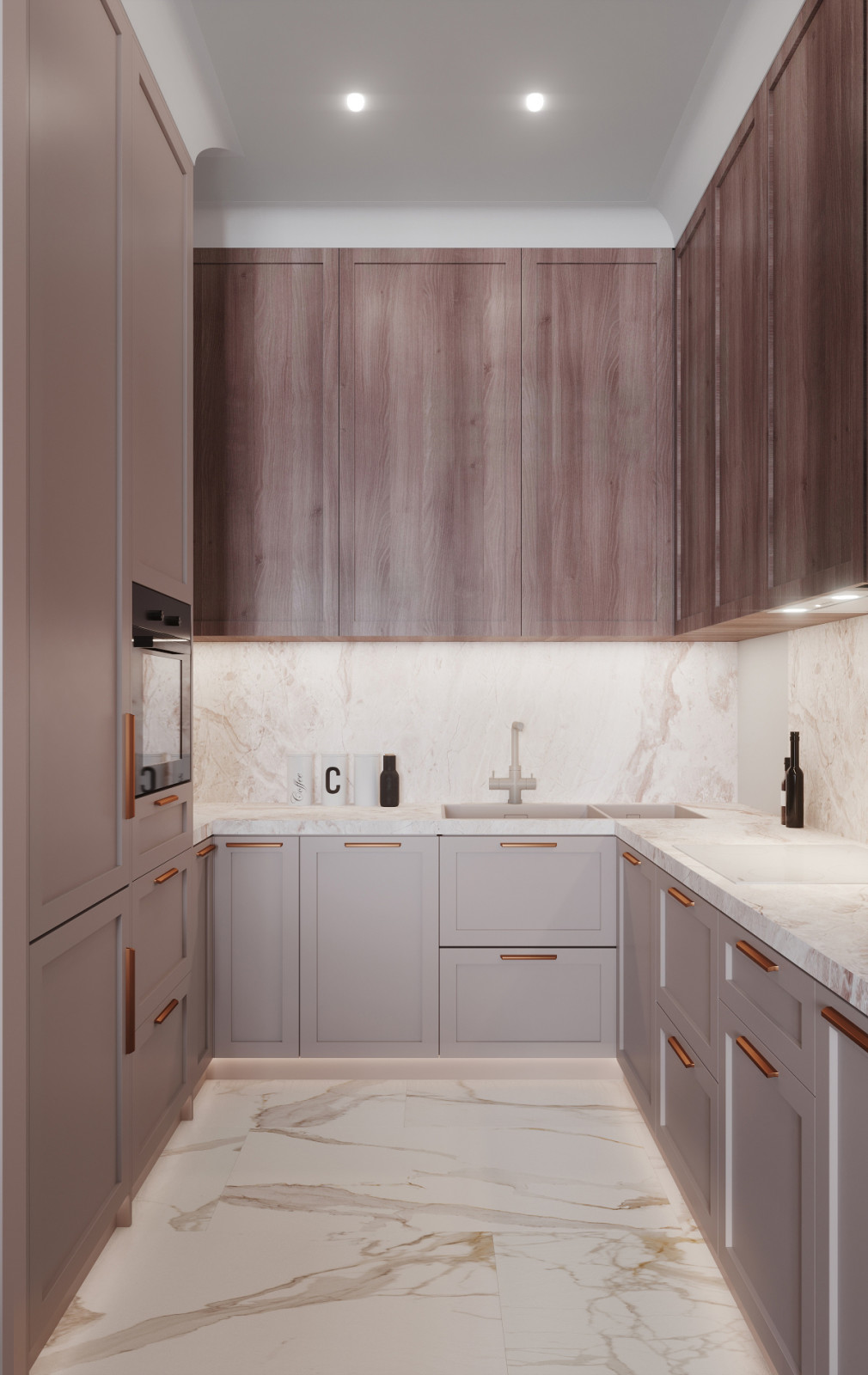 Современная классика в сиреневых тонах