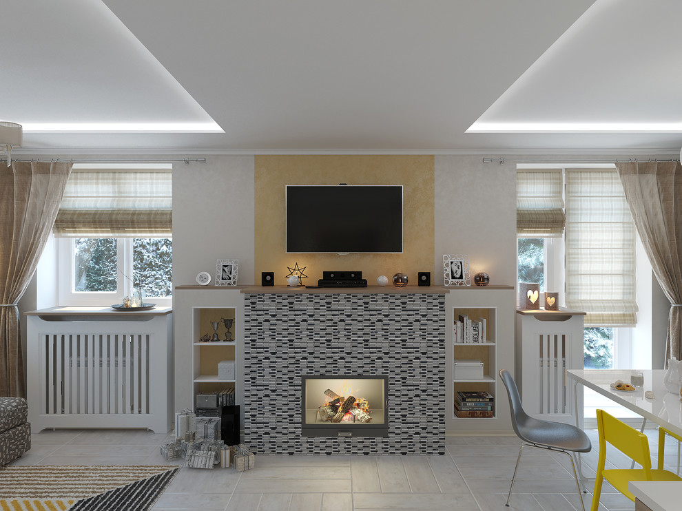 Обложка проекта: Дом, где живут и кот, и собака)