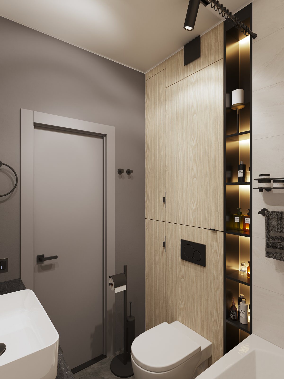 Ванная комната в современном стиле