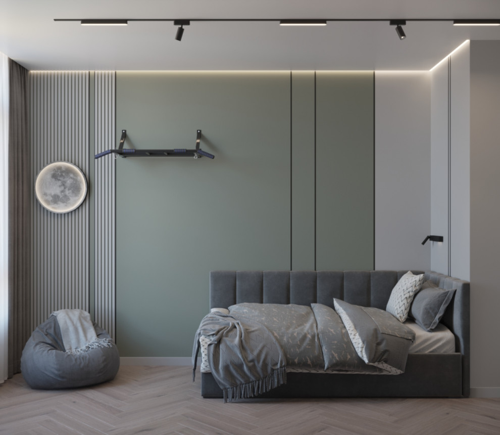 Обложка проекта: Дизайн интерьера детской № 18