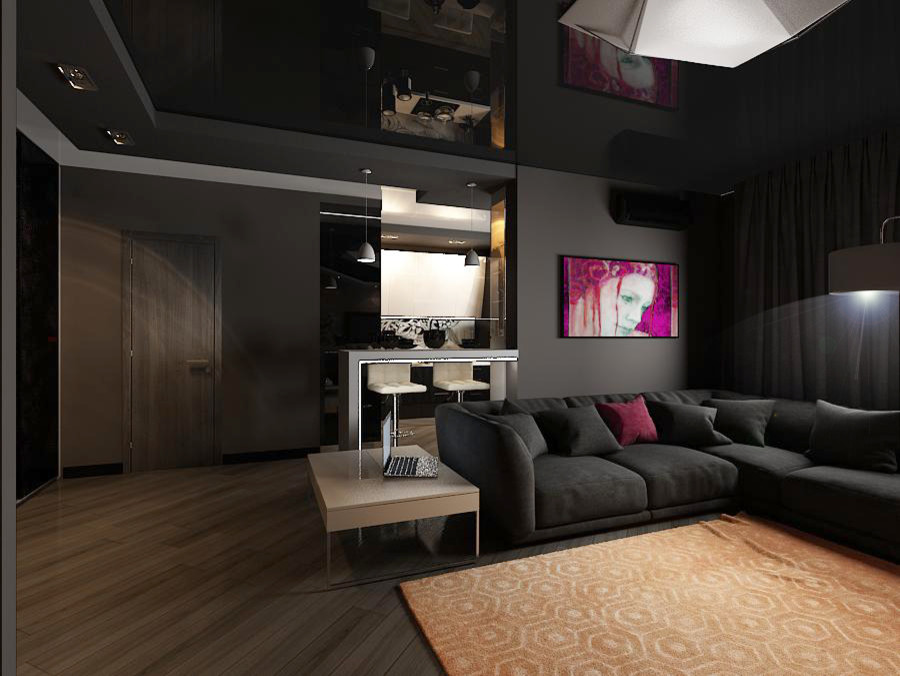 "Черная квартира холостяка"