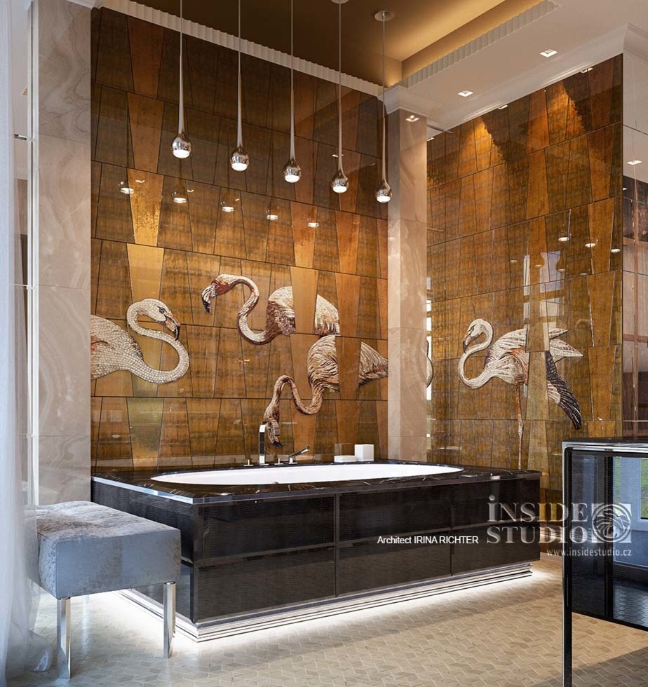 Обложка проекта: Дизайн интерьера ванной комнаты