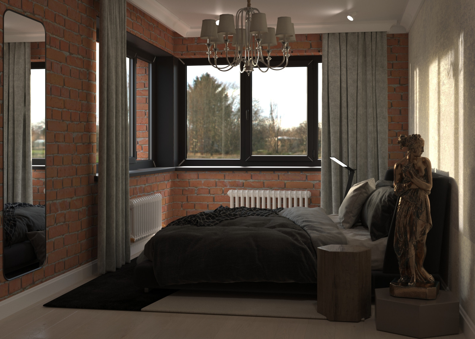 Спальня Лофт