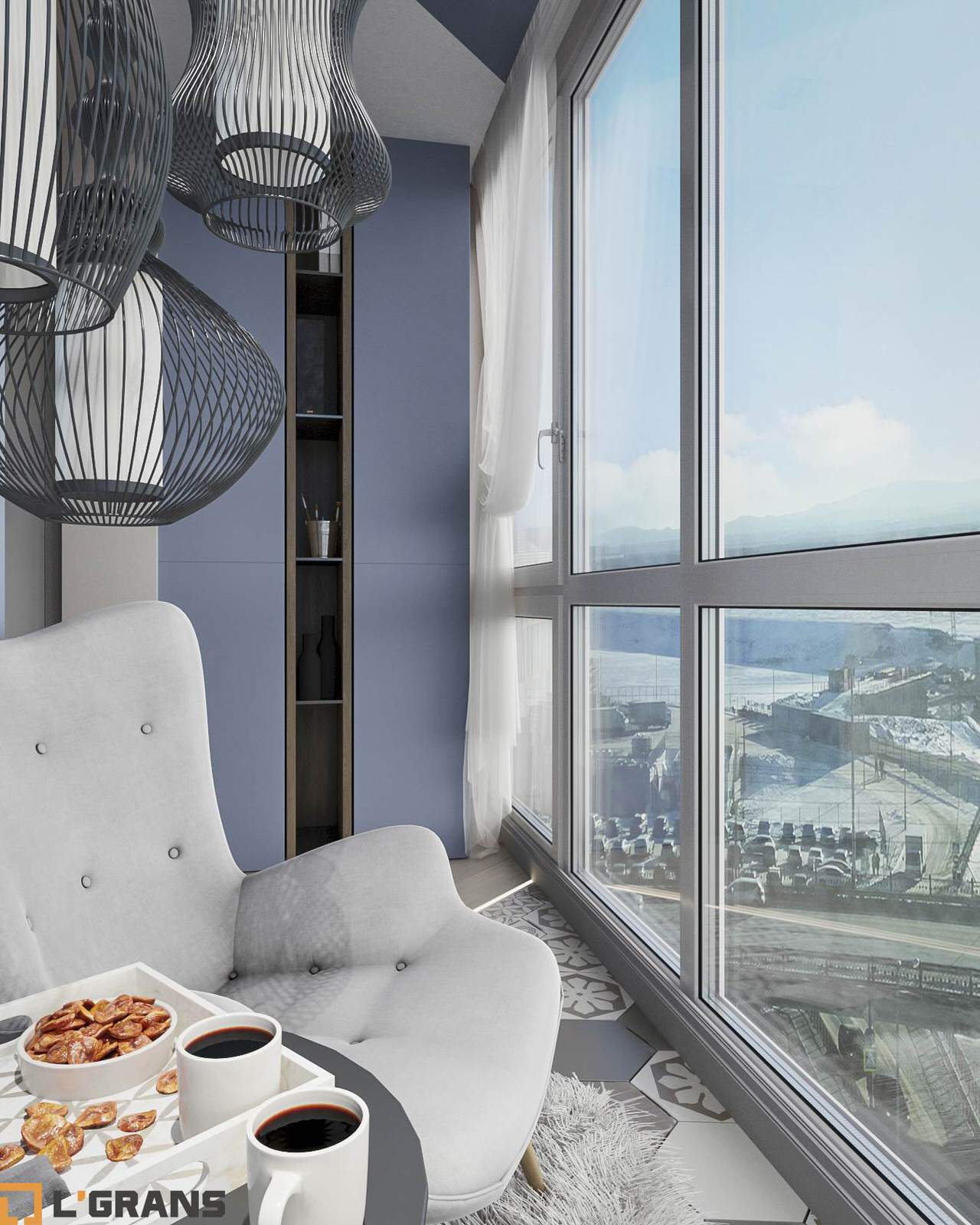 Дизайн проект интерьера квартиры в ЖК Пионерский