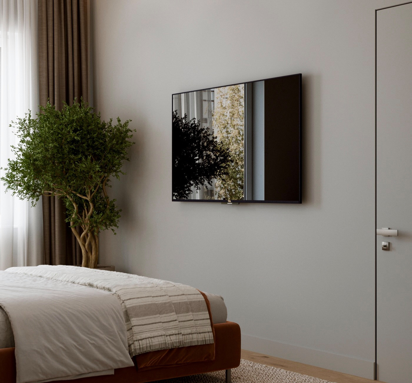 Обложка проекта: Мастер-спальня из проекта двухэтажного дома для большой семьи.