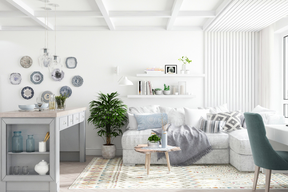 Кантри Квартира 55 м2