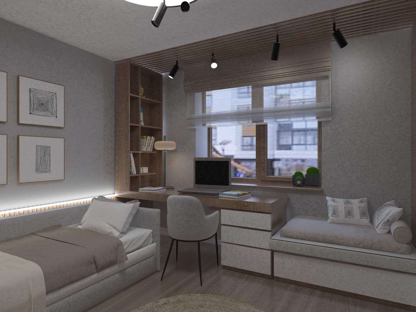 Дизайн квартиры 62 кв.м