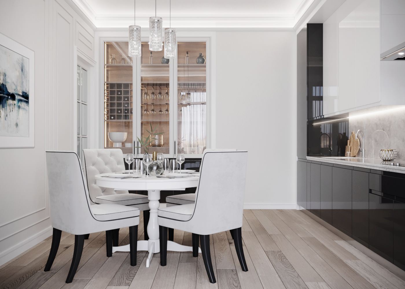 Кухня. ЖК Крестовский де люкс