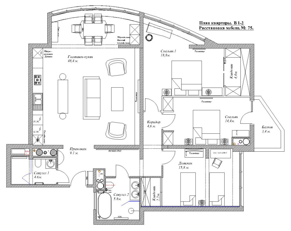 Дом с видом на море.
