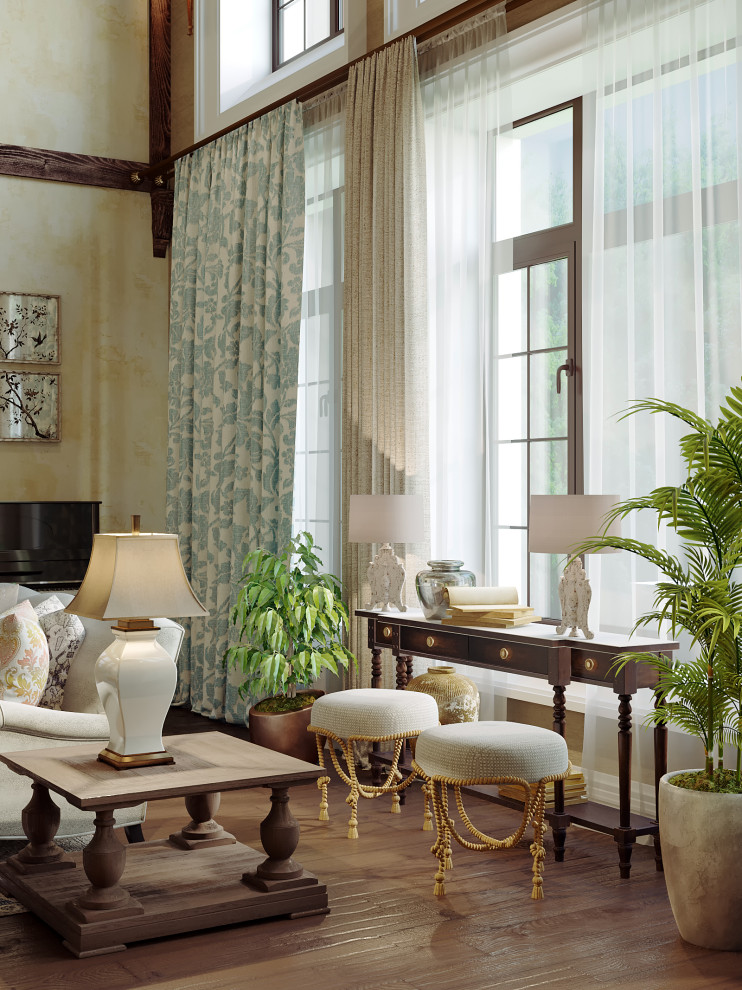 Гостиная со вторым светом